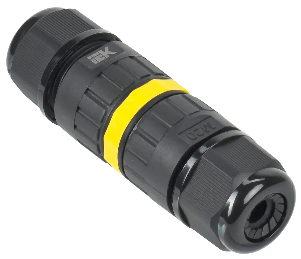 Коннектор кабельный герметичный WTP-102 3 PIN IP68 IEK