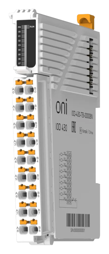 IOD 430 Модуль дискретного вывода 8 сигналов NPN ONI