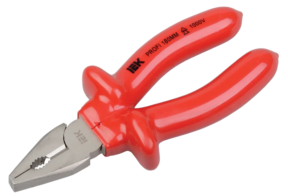 Пассатижи PROFI 180мм 1000В IEK