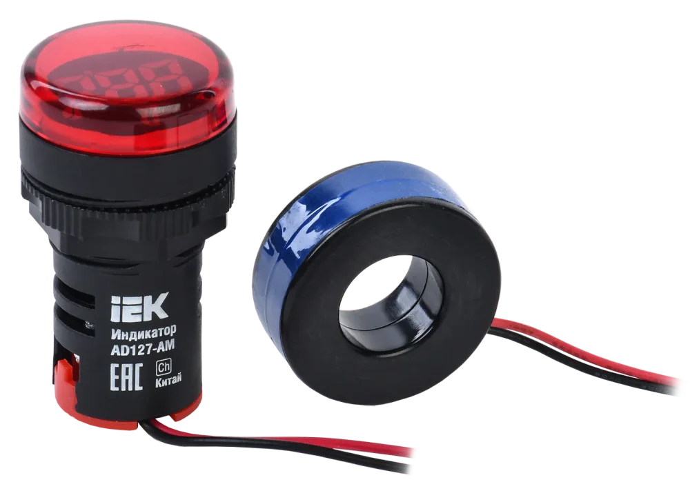Индикатор значения тока AD127-AM IEK