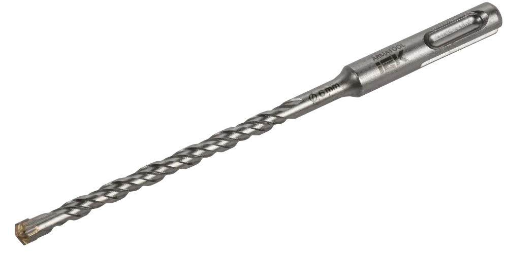 ARMATOOL Бур по бетону SDS-plus с 4 победитовыми кромками D=6мм L=160мм IEK