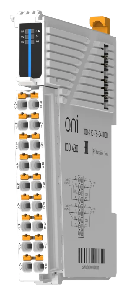 IOD 430 Модуль аналогового ввода 4 пассивных температурных сигнала ONI
