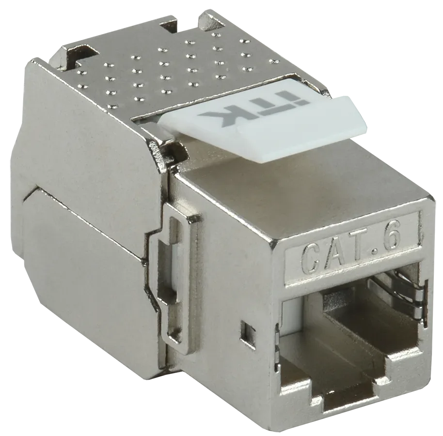 ITK Модуль Keystone Jack кат.6 STP без инструмента TOOLLESS 180град
