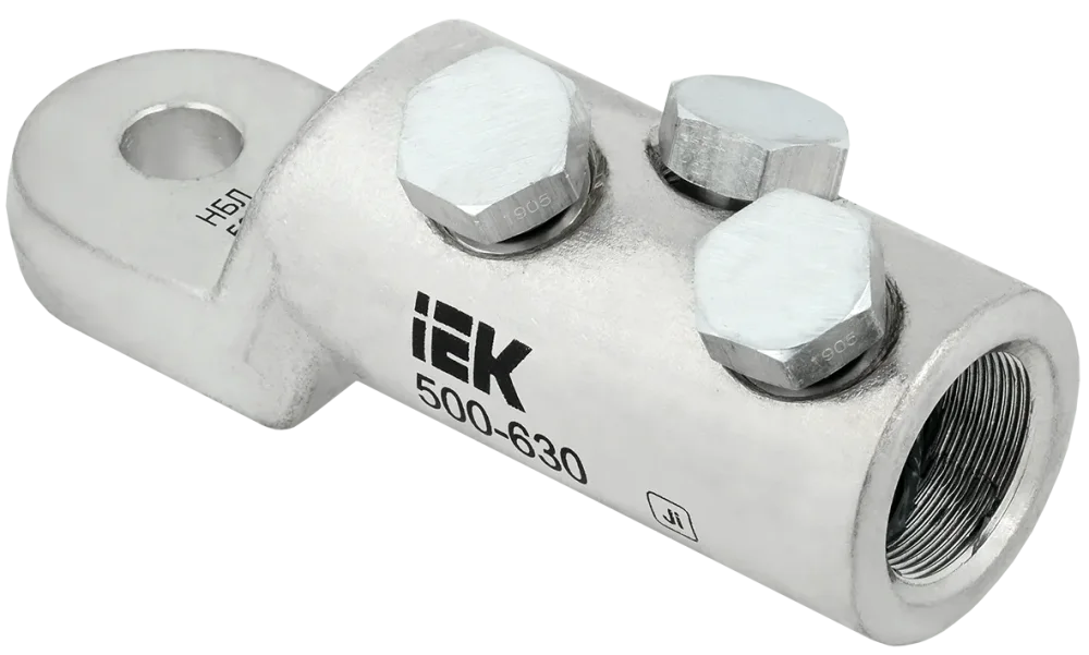 Наконечник болтовой луженый НБЛ 500-630-16/3 35кВ IEK