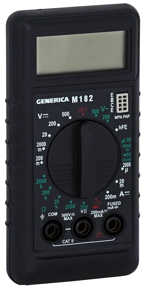 Мультиметр цифровой M182 GENERICA