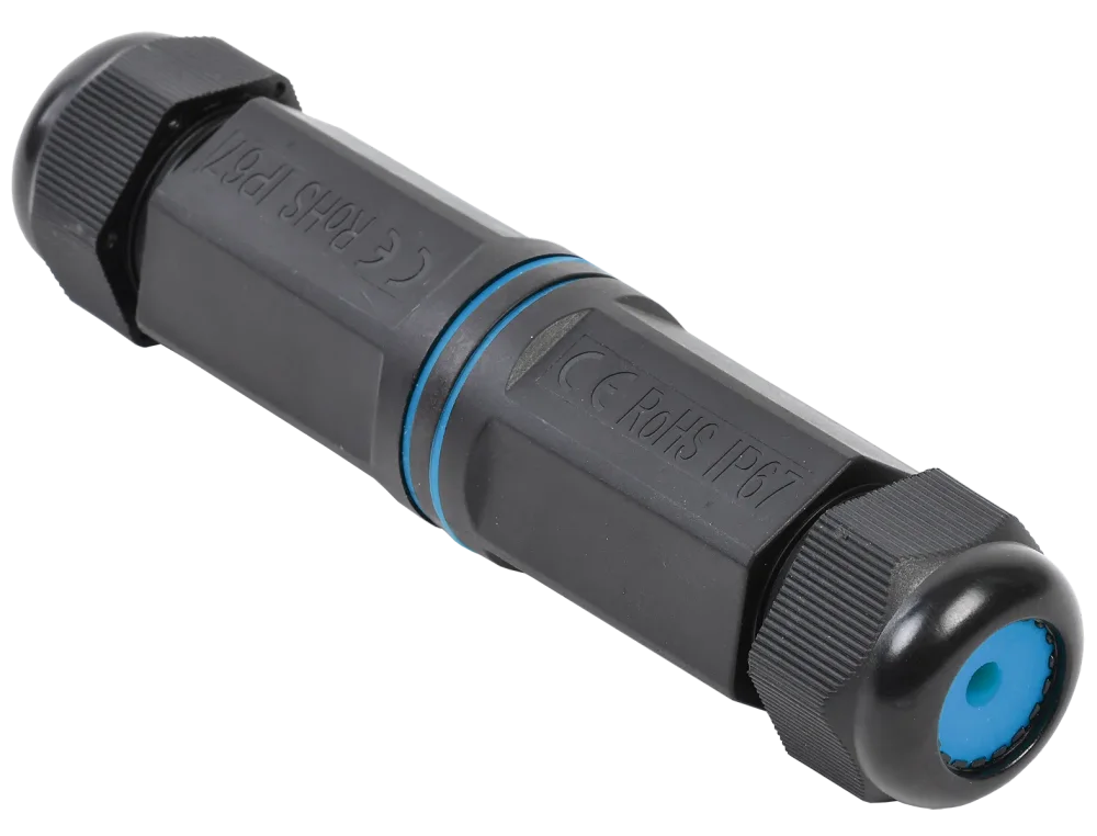 ITK Проходной адаптер кат.6 FTP тип RJ45-RJ45 с защитой IP67