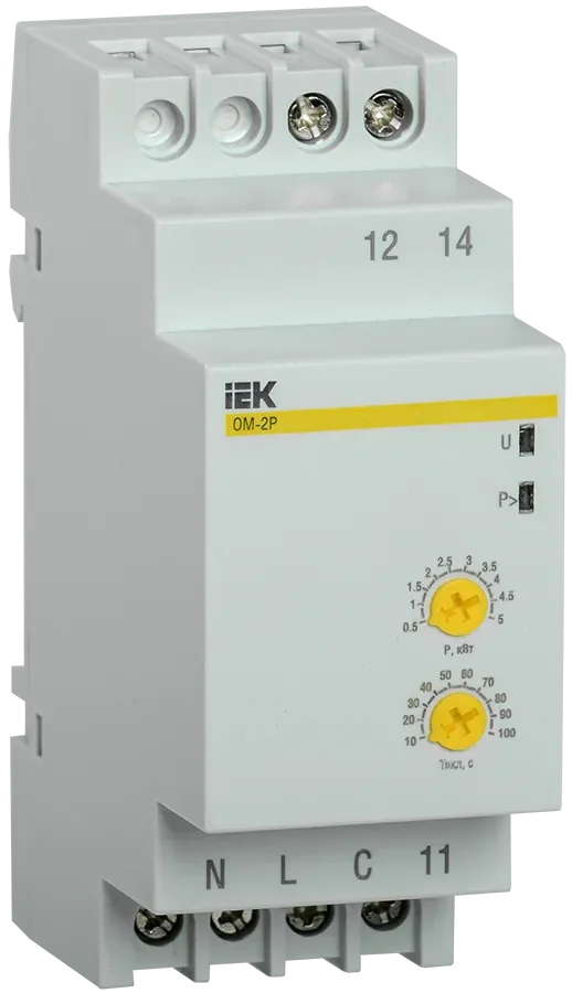 Ограничитель мощности ОМ-2P 16А 230В IEK
