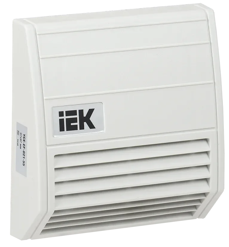 Фильтр с защитным кожухом 97х97мм для вентилятора 21 м3/час IEK