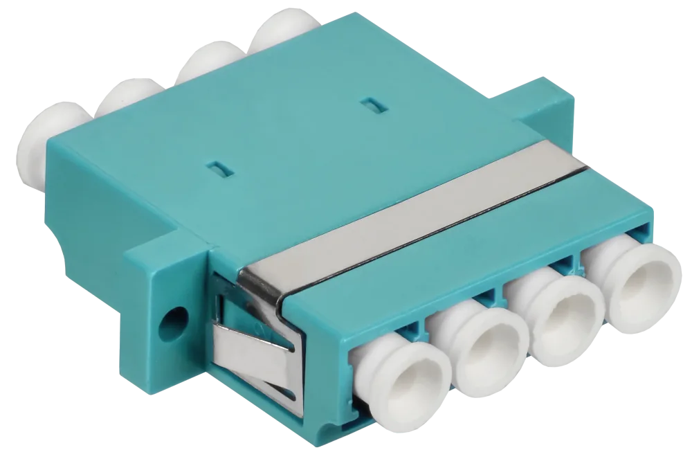 ITK Адаптер оптический проходной LC-quad OM3 UPC