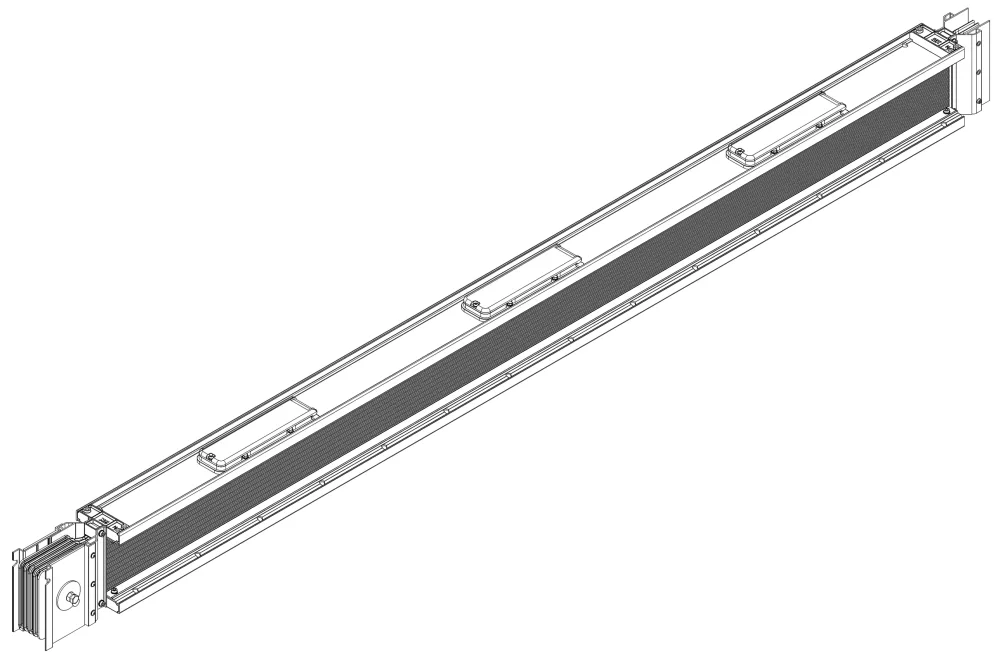 LINEBAR Секция прямая распределительная 630А Al 3L+N+PER некрашеная IP55 3+0 IEK