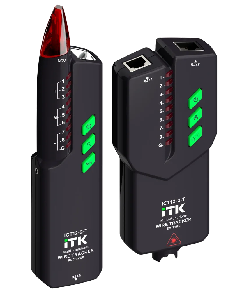 ITK Тестер для LAN-кабеля многофункциональный (RJ45 RJ11 VFL)