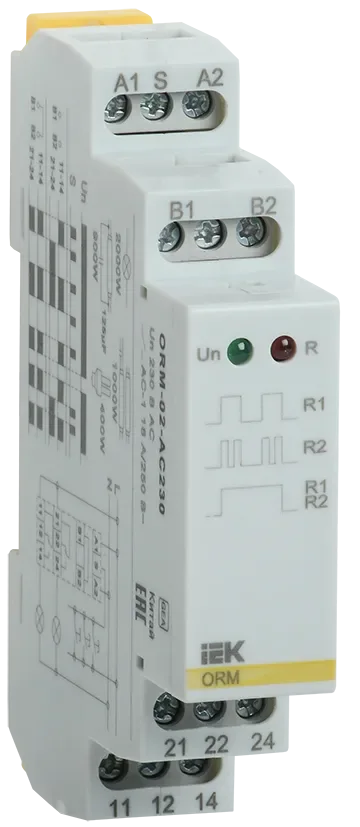 Реле импульсное ORM 2 контакта 230В AC IEK