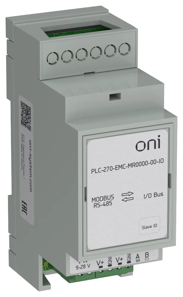 ПЛК 270 Модуль коммуникации Modbus RTU для модулей входов выходов IO ONI