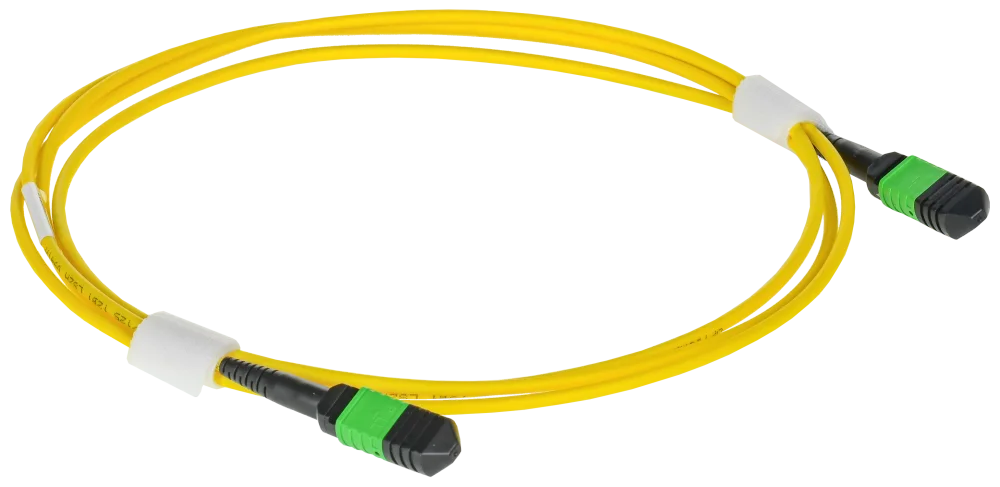 ITK Сборка кабельная MPO/APC female-MPO/APC female тип А 12ОВ SM OS2 1м