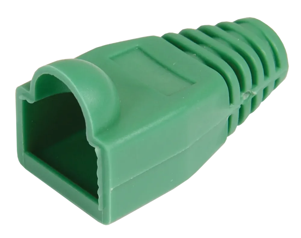 ITK Колпачок изолирующий для разъема RJ-45 PVC зеленый