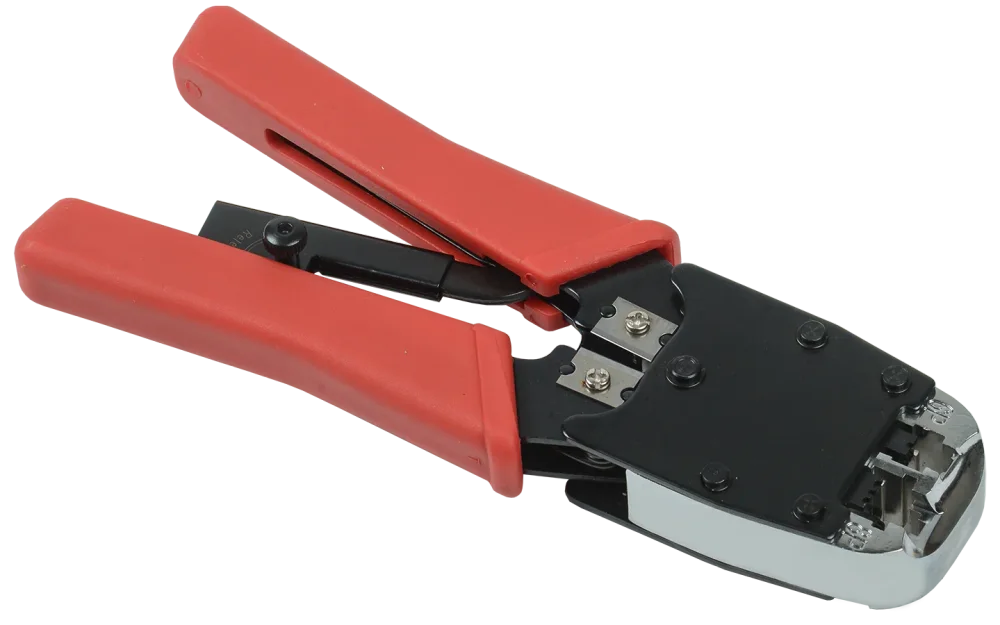 ITK Инструмент обжимной для RJ-45/12 с храповым механизмом вертикальный обжим